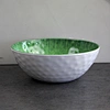 green melamine dinnerware